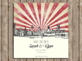 In Our Liverpool Home Save The Date Magnet