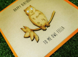 Happy Birthday Me Owl Fella Card