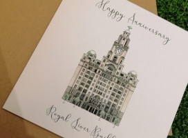 Liver Building – Anniversary Card