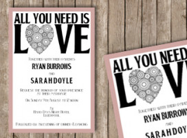 All You Need Is Love – Postcard A5 Double Sided